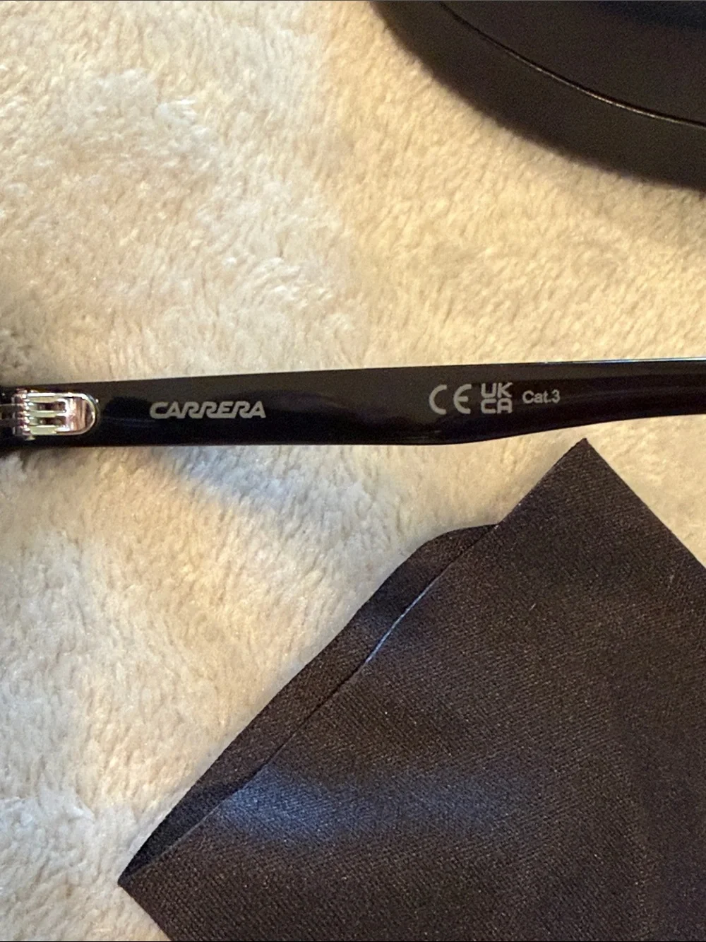 Carrera Black Sunglasses with Dark Lenses